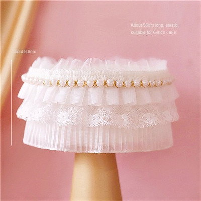 Sretan rođendan Bijeli luk od perja Baletna kruna Dekoracija Pokrivač torte Vjenčanje Mladenka i mladoženja za pečenje Potrepštine za zabavu Darovi
