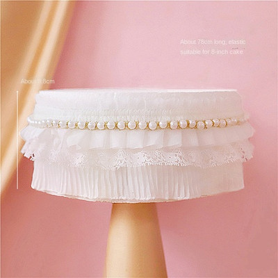 Sretan rođendan Bijeli luk od perja Baletna kruna Dekoracija Pokrivač torte Vjenčanje Mladenka i mladoženja za pečenje Potrepštine za zabavu Darovi