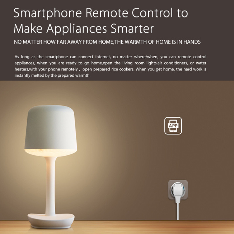 Wifi Power Monitor Utičnica Daljinski upravljač Bežični Fr utikač Univerzalna 16a utičnica Tuya