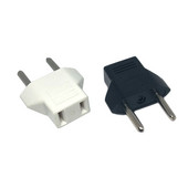 USA–EL pistikupesa adapter CN Hiina–euro reisiadapter Euroopa pistikmuundur Elektripistikupesad Pistikupesa 4,0 mm 4,8 mm