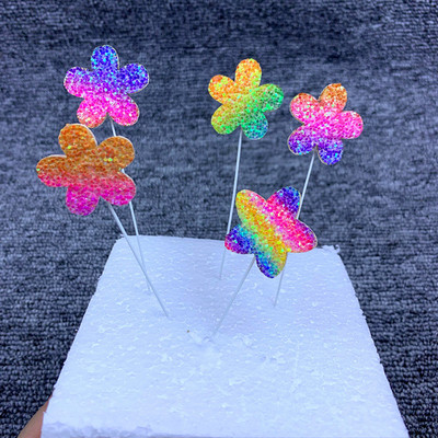 Säravad laserliblikaga tordikatted Palju õnne sünnipäevaks tordipealsed Käsitsi valmistatud maalitud pulmade sünnipäevapeo tordikaunistused peoküpsetamine