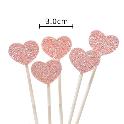 Personalizirana crtića za tortu Prekrasna ružičasta vila Djevojka Dekor Zec Zvijezda Oblak Srce Dekoracija Torta Rođendanska Baby Shower