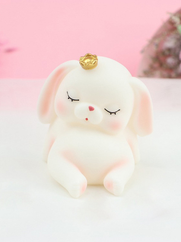 Personalizirana crtića za tortu Prekrasna ružičasta vila Djevojka Dekor Zec Zvijezda Oblak Srce Dekoracija Torta Rođendanska Baby Shower