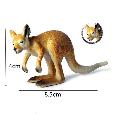 Dječji ukrasi za rođendansku tortu Divlje šumske životinje Vjeverica Zec Jelen Model Ukrasi Čestitka Dječja jednogodišnja zabava