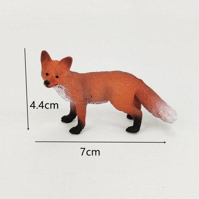 Dječji ukrasi za rođendansku tortu Divlje šumske životinje Vjeverica Zec Jelen Model Ukrasi Čestitka Dječja jednogodišnja zabava