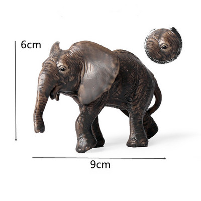 Dječji ukrasi za rođendansku tortu Divlje šumske životinje Vjeverica Zec Jelen Model Ukrasi Čestitka Dječja jednogodišnja zabava