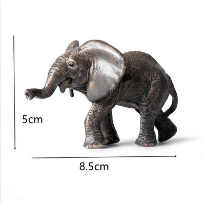 Dječji ukrasi za rođendansku tortu Divlje šumske životinje Vjeverica Zec Jelen Model Ukrasi Čestitka Dječja jednogodišnja zabava