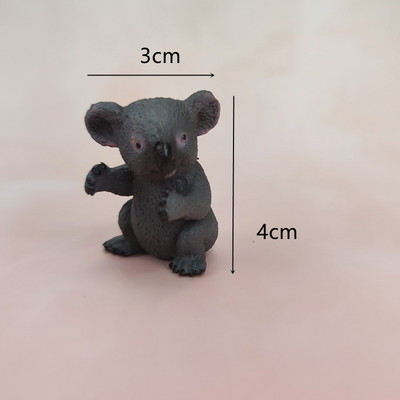 Dječji ukrasi za rođendansku tortu Divlje šumske životinje Vjeverica Zec Jelen Model Ukrasi Čestitka Dječja jednogodišnja zabava