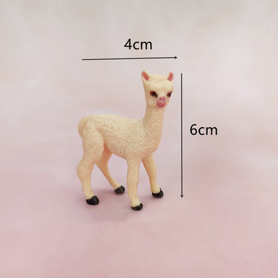 Dječji ukrasi za rođendansku tortu Divlje šumske životinje Vjeverica Zec Jelen Model Ukrasi Čestitka Dječja jednogodišnja zabava