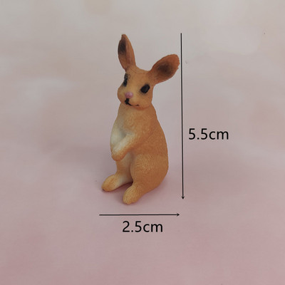 Dječji ukrasi za rođendansku tortu Divlje šumske životinje Vjeverica Zec Jelen Model Ukrasi Čestitka Dječja jednogodišnja zabava