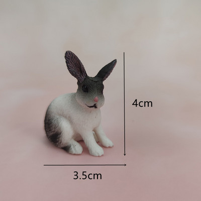 Dječji ukrasi za rođendansku tortu Divlje šumske životinje Vjeverica Zec Jelen Model Ukrasi Čestitka Dječja jednogodišnja zabava