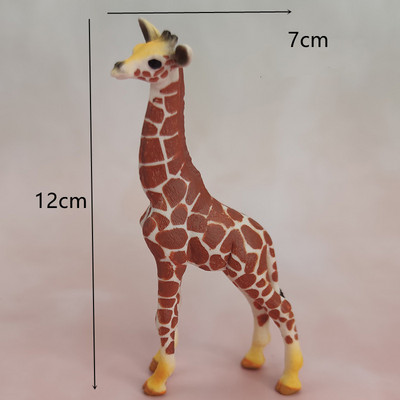 Dječji ukrasi za rođendansku tortu Divlje šumske životinje Vjeverica Zec Jelen Model Ukrasi Čestitka Dječja jednogodišnja zabava