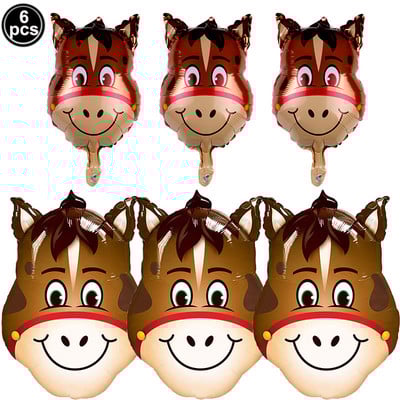 Mini figurine de cai pentru petrecerea de aniversare a calului, decorare pentru tort, gard de corral, jucărie de curse, decor tort pentru cai, cowboy, cowgril, consumabile pentru ziua de naștere