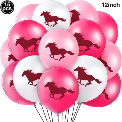 Mini figurine de cai pentru petrecerea de aniversare a calului, decorare pentru tort, gard de corral, jucărie de curse, decor tort pentru cai, cowboy, cowgril, consumabile pentru ziua de naștere