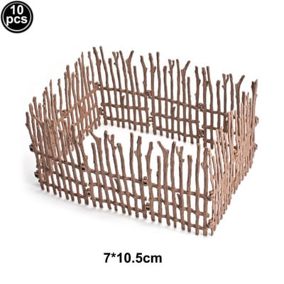 Mini figurine de cai pentru petrecerea de aniversare a calului, decorare pentru tort, gard de corral, jucărie de curse, decor tort pentru cai, cowboy, cowgril, consumabile pentru ziua de naștere