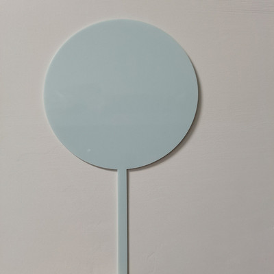 INS New Happy Birthday Akrilni nadjev za torte Laserski obojeni okrugli nadjev za torte za dječje rođendane Ukrasi za torte Baby Shower