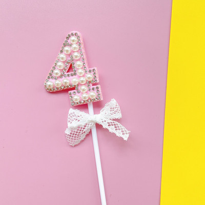 Arany rózsaszín akril "One" "Oh Baby" Boldog születésnapot tortafesték esküvői menyasszonyi parti dekoráció desszert sütési kellékek szép ajándékok