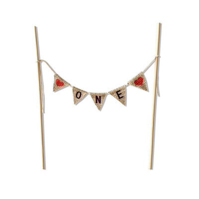 1 τμχ Ρουστίκ κάλυμμα για τούρτα γενεθλίων Μίνι κομψό γράμμα για τούρτα γενεθλίων Κορυφαία σημαία Τριγωνικό Banner Wave Επιδόρπιο Cupcake 2023 Νέο