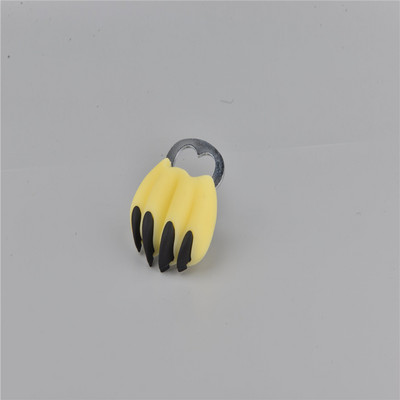 Novi otvarač za boce Fat Cat Claw, magnetski otvarač za pivo sa crtanim životinjama, PVC otvarač za limenke od meke gume, 1 kom.