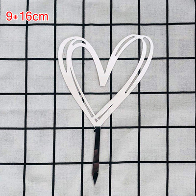 Ins New Love Wedding Cake Topper Sretno Valentinovo 2021 Zlatno Crveno Srce Topper Topper Za Ukrase Torte za godišnjicu vjenčanja