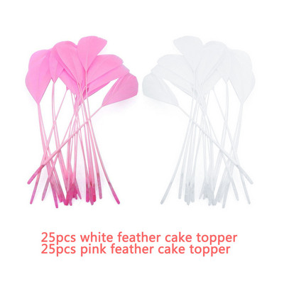 Amawill Pink Flamingo Happy Birthday Cake Topper Paabulinnu sulgedest Tordi kaunistused Baby Shower Pulmapeo kaunistamiseks