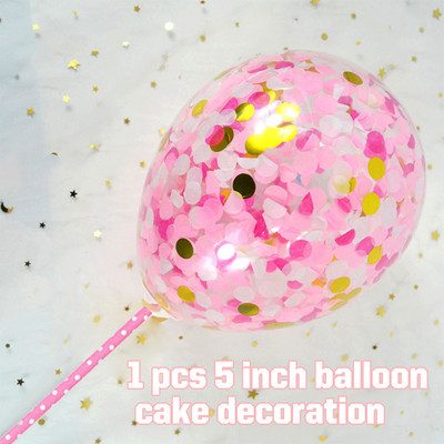 Amawill Pink Flamingo Happy Birthday Cake Topper Paabulinnu sulgedest Tordi kaunistused Baby Shower Pulmapeo kaunistamiseks