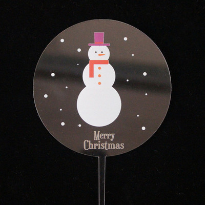 2 komada Sretan Božić Akrilni vrh za kolače Zlatno srebrni jelenji losovi rogovi Akrilni vrh za kolače za božićnu zabavu Ukrasi za torte 2019.