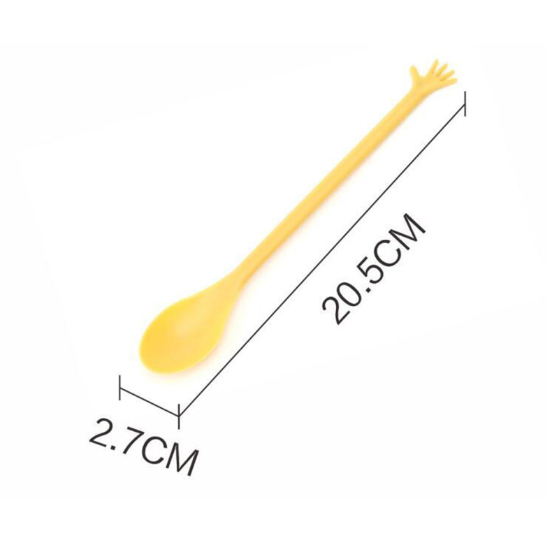 Koktél jeges swizzle rudak újrafelhasználható újdonság swizzle rudak aranyos Kawaii mancs keverőkanál Tropical Beach Party étkészlet