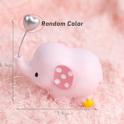 Prekrivači za kolače u obliku slona Dekoracije za tuširanje djeteta To je dječak Djevojčice Prekrivač za kolače Rođendanska zabava Deserti Prerušiti se Pečenje