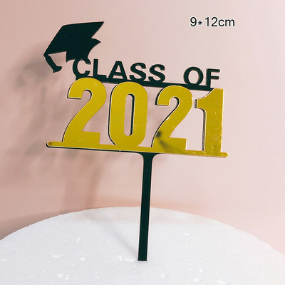 Uspio si to Pokrivač za torte Čestitamo Gradu Zlatni akrilni nadjev za torte za diplome Proslava diploma Fakulteta Dekoracija torte