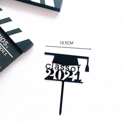 Uspio si to Pokrivač za torte Čestitamo Gradu Zlatni akrilni nadjev za torte za diplome Proslava diploma Fakulteta Dekoracija torte