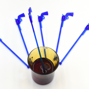6 ΤΕΜ. 18,5 εκατοστών αναδευόμενοι πλαστικοί αναδευτήρες Εργαλείο μπαρ κουζίνας Juice Party Cocktail Drink Mixer Swizzle Stick Wine Agitators