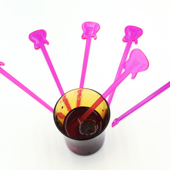 6 ΤΕΜ. 18,5 εκατοστών αναδευόμενοι πλαστικοί αναδευτήρες Εργαλείο μπαρ κουζίνας Juice Party Cocktail Drink Mixer Swizzle Stick Wine Agitators