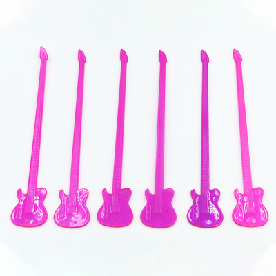 6 KOM 18,5 CM Plastične mješalice za kuhinjski bar Alat za sokove Mješalica za koktel piće Swizzle Štapne mješalice za vino