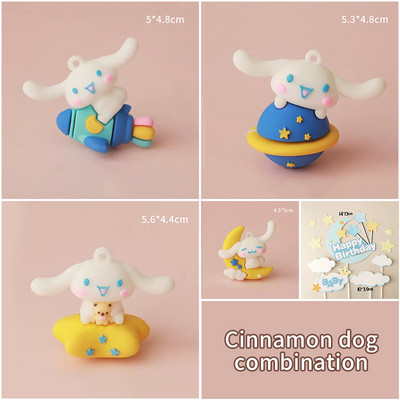 Nova torta za torte Big Ear dog Pet Party Happy Birthday Cute Moon Cake Topper za pse kućne ljubimce Birthday Party Decorations Pokloni