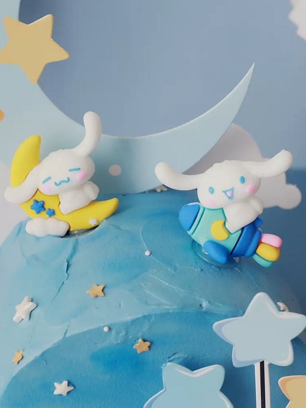 Nova torta za torte Big Ear dog Pet Party Happy Birthday Cute Moon Cake Topper za pse kućne ljubimce Birthday Party Decorations Pokloni