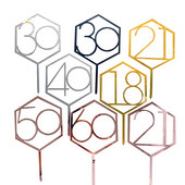 18/21/30/50. akrylová ozdoba na tortu k narodeninám so zlatým číslom, akrylová ozdoba na tortu k výročiu, narodeninovej oslave...