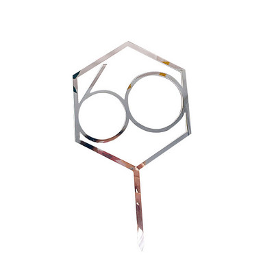 18/21/30/50. akrylová ozdoba na tortu k narodeninám so zlatým číslom, akrylová ozdoba na tortu k výročiu, narodeninovej oslave...