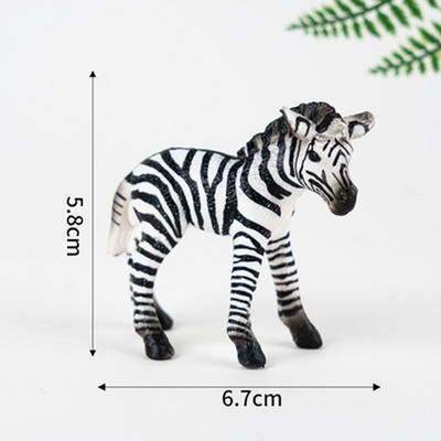 Slatke životinje Prekrivač torte za pečenje Zoološki vrt Žirafa Panda Slon Ukrasi Jungle Safari Sretan rođendan Dekoracija dječje torte