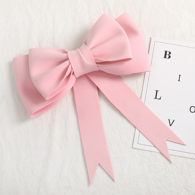 Fashion Big Foam Pink Bow Cake Topper pentru fete La mulți ani Decorare pentru tort de nuntă Prinț Baby Shower Rechizite pentru petrecere Cadouri de dragoste