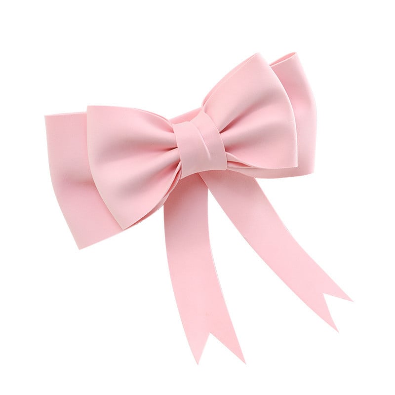 Fashion Big Foam Pink Bow Cake Topper pentru fete La mulți ani Decorare pentru tort de nuntă Prinț Baby Shower Rechizite pentru petrecere Cadouri de dragoste