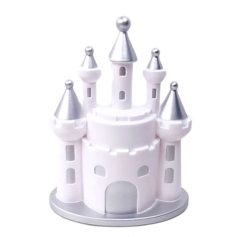 1Pc Mini dvorac Dodaci za dekoraciju torte Princess Prince Castle DIY ukrasi za tortu Cupcake Topper Dekoracija za rođendansku zabavu