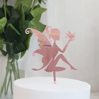 Topper pentru tort cu stele de lună nouă, la mulți ani, auriu, argintiu, pentru tort de nuntă, pentru copii, pentru petrecerea de aniversare, decorațiuni pentru tort pentru Baby Shower