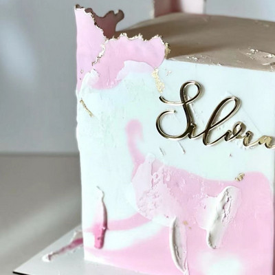 Topper pentru tort cu stele de lună nouă, la mulți ani, auriu, argintiu, pentru tort de nuntă, pentru copii, pentru petrecerea de aniversare, decorațiuni pentru tort pentru Baby Shower