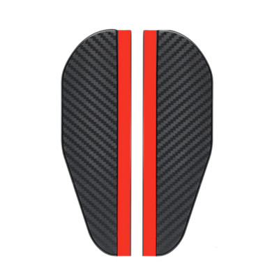 2 части от въглеродни влакна Външен автомобил Странично огледало за обратно виждане Дъждоустойчиво Вежди Козирка Сенник Сноуборд Дъждобран Авточасти