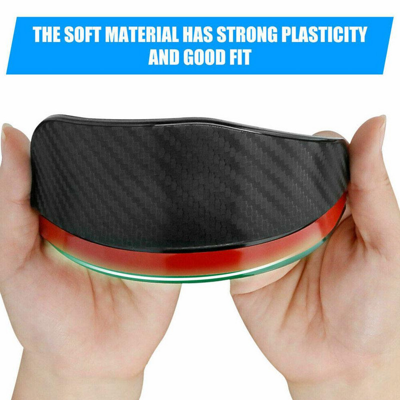 2 vnt. Automobilio šoninio galinio vaizdo veidrodinis antakių skydelis anglies pluošto šešėlis nuo saulės Sniego apsauga nuo oro sąlygų apsaugantis dangtelis Automobilių priedai