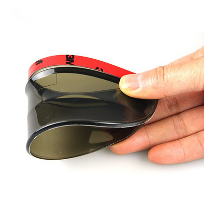 2 tk süsinikkiust tekstuuriga auto tahavaatepeegli vihmakulmu tagurduspeegli vihmakate vihmakate alumiiniumsulamist vihmakate