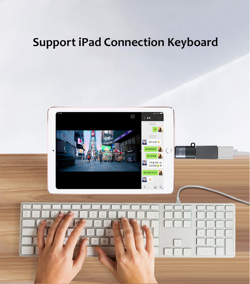 OTG adapteris USB-C Female į Lightning Male, C tipo skaitmeninių ausinių DAC keitiklis, skirtas iPhone 13 12 11 Pro Max iPad USB diskui