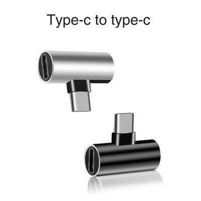 Heli splitter 2 in 1 Dual Type C USB-C kõrvaklapi kõrvaklappide heli laadija laadija adapteri jaoturi konverter Xiaomi Huawei jaoks