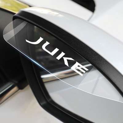 2Pcs Car Rearview Mirror Rain Eyebrow Shield Cover Car Accessories For Nissan Juke F15 F16 2010 2011 2012 2016 2019 2011 2022